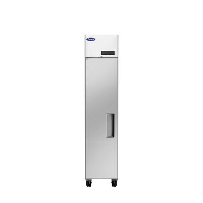 Atosa 18-Inch Slimline Top-Mount Reach-In Freezer (Left Hinge) / Slim 18-inch top-mount solid-door freezer