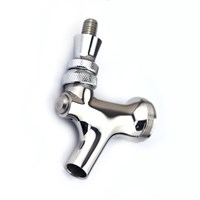 Stainless Steel Beer Faucet - Stainless Steel Lever (Alternate View 2)