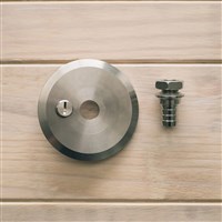 Ss Brewtech 3" Tri-Clamp Cap w/ 1/2" Blow Off (Alternate View 1)
