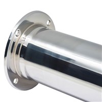 Stainless Steel Beer Tower - 1 Faucet - 2.5" Diameter Tower (Alternate View 2)