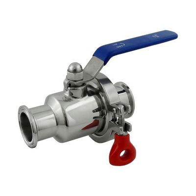 2" Tri-Clover Quick-Clean Ball Valve - 304 Stainless Steel / 2" Quick Clean Tri-Clamp Ball Valve