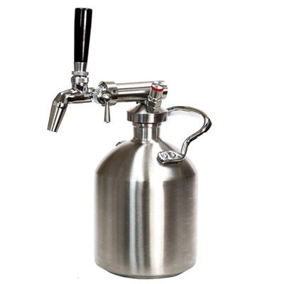 Sparkling Water Maker w/ Handle Growler + Draft Faucet (Alternate View 2)