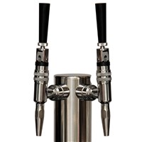 Nitro Coffee Kegerator - 2 Stout Faucets (Black) (Alternate View 2)