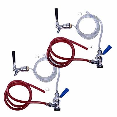 Kegerator Two Faucet Tower Refurbish Kit (Alternate View 1)