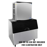 Ice Bin with 700 lb. storage capacity (for YR450 & YR800 Ice Makers) - Adapter Kit Included (Alternate View 4)