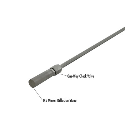 Corny Keg Dip Tube with Carbonating Stone and Check Valve (Alternate View 2)