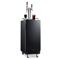 15" Compact Dual Tap Nitro + Still Empwered Kegerator / 