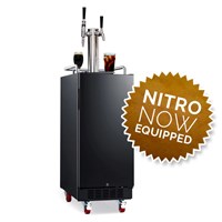 15" Compact Dual Tap Nitro + Still Empwered Kegerator (Alternate View 2)