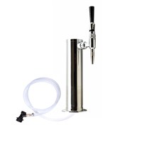 Single Faucet Stainless Steel Nitro Coffee Tower