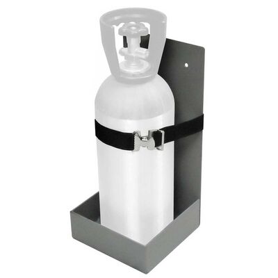 Gas Cylinder Wall Mount Bracket/Holder With Base / Gas Cylinder Wall Mount Bracket/Holder With Base