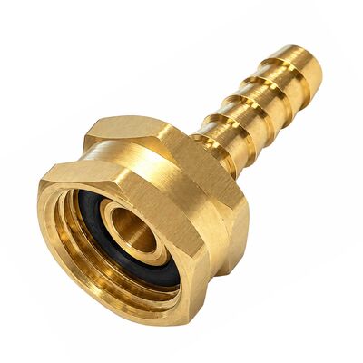 Garden Hose to Barbed Hose Fitting Adapter (Alternate View 1)