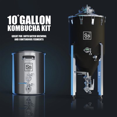 Pro-Grade Kombucha Brewing & Fermenting Kit (10+ Gallon) (Alternate View 2)