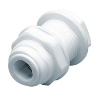 Push-In Fitting with Bulkhead Adapter (Alternate View 1)