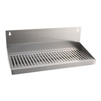 16" Wall Mount Drip Tray / 