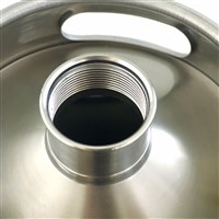 ManCan Stainless Steel Growler Mini-Keg (128 oz) (Alternate View 2)