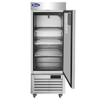 Atosa Upright Freezer (Low Height - 63-1/4-in) / One Door - Bottom Mount (Alternate View 2)