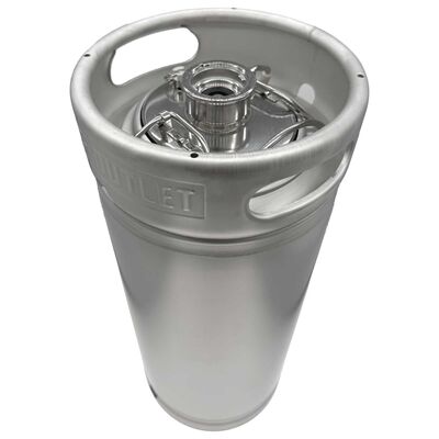 Hybrid Keg Lite - 1/6 bbl (5 gal/20L) Sanke D Valve with Removable Lid (Alternate View 2)
