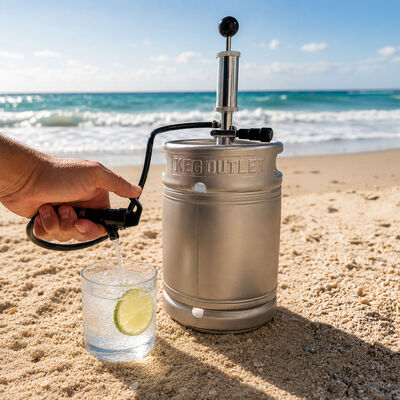 Mobile Cocktail Keg - 2.5 Gallon Hybrid Keg with Party Pump (Alternate View 2)