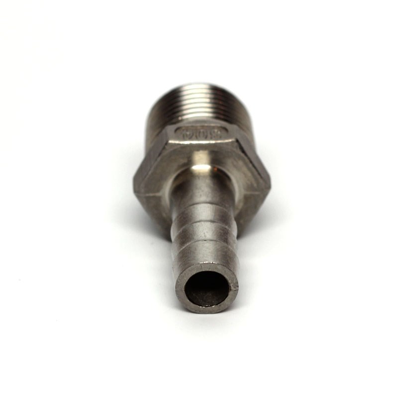 Coupler Adapter Metalwork 304 Stainless Steel Barb Fitting Barbed Connector to Female Pipe 5/16 Hose Barb x 1/4 NPT Female 1 Pc 5/16 Hose Barb x 1/4 NPT Female