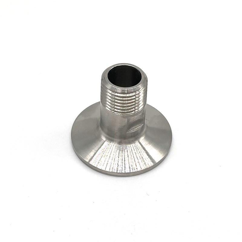 1.5" Tri Clamp/Tri Clover to 1" Male NPT Fitting 