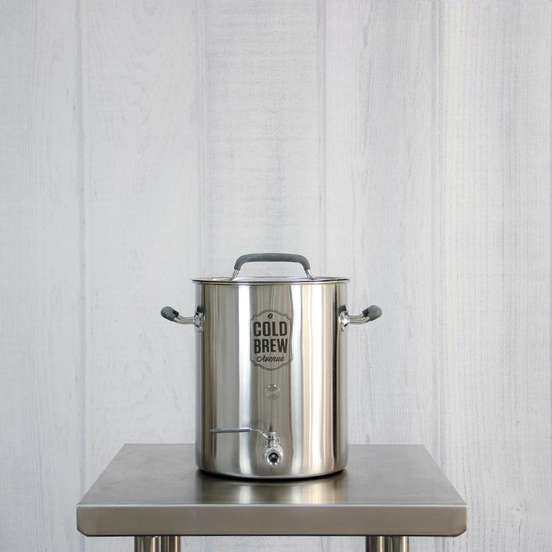 Stainless Steel Cold Brew Coffee System w/ Filter (5.5 Gallon)