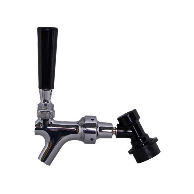 Home Brewing Cornelius Beer Tap Faucet With Pin Lock Disconnect For Corny Kegs 
